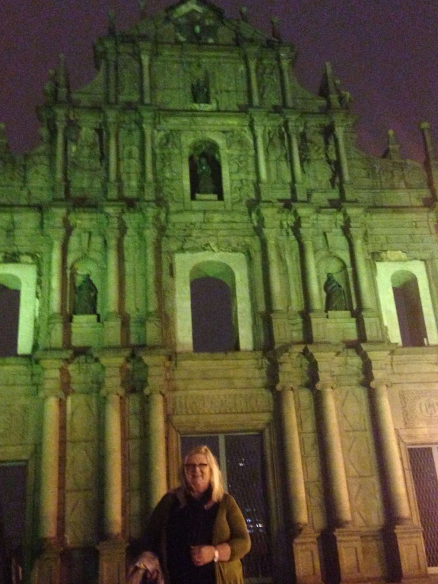 Marita outside St. Paul's