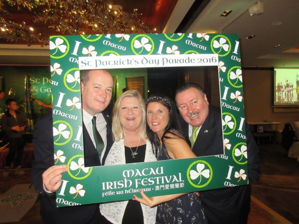 Marita with Peter Ryan, Caroline Duggan and Niall Murray