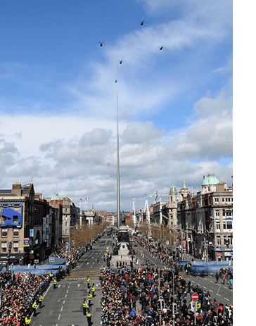 O'Connell Street Easter Sunday 2016