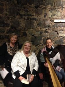 Marita in Nenagh Castle with Margaret Kennedy and Laura O'Sullivan