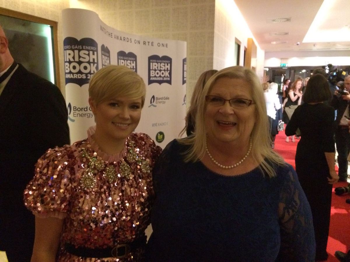 Marita with Cecelia Ahern