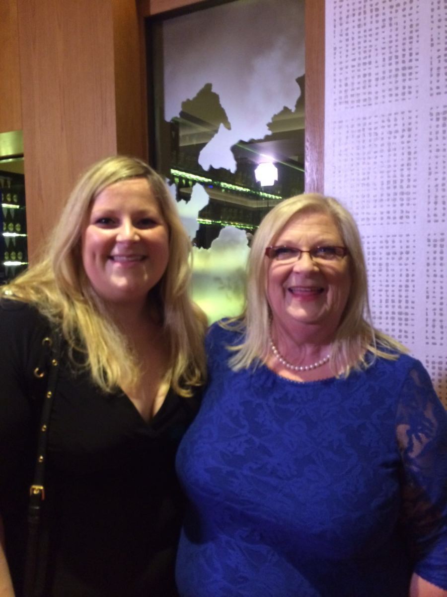 Marita with her daughter, Fiona